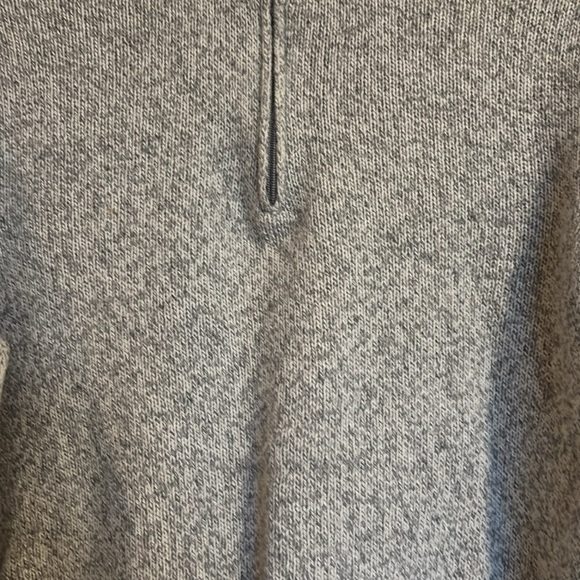 Daniele Blasi men’s gray quarter zip wool blend sweater size medium - Picture 3 of 9